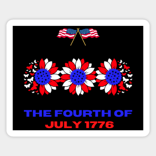 The Fourth Of July 1776 Magnet